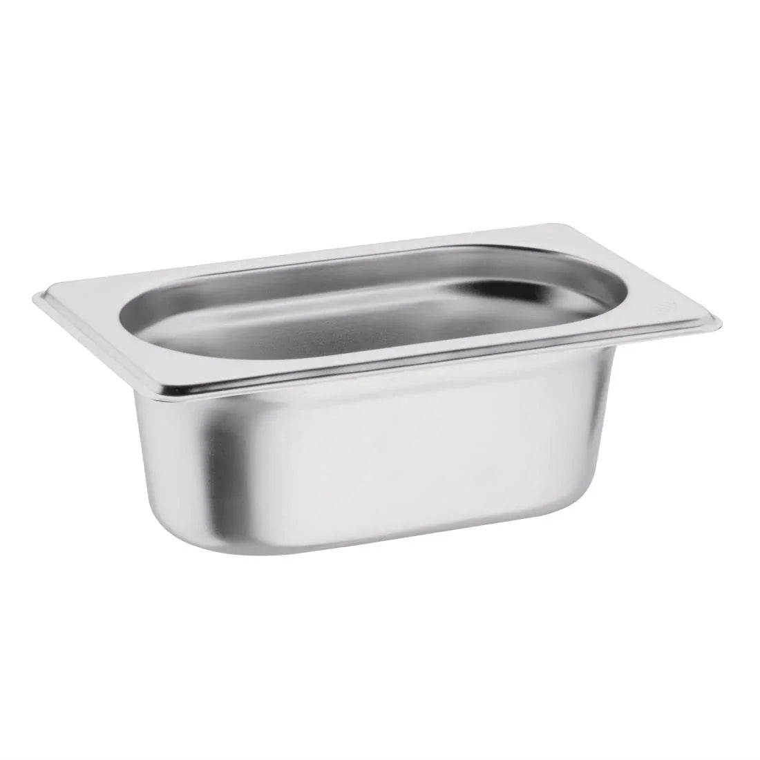 K824 Vogue Stainless Steel 1/9 Gastronorm Pan 65mm - JD Catering Equipment Solutions Ltd