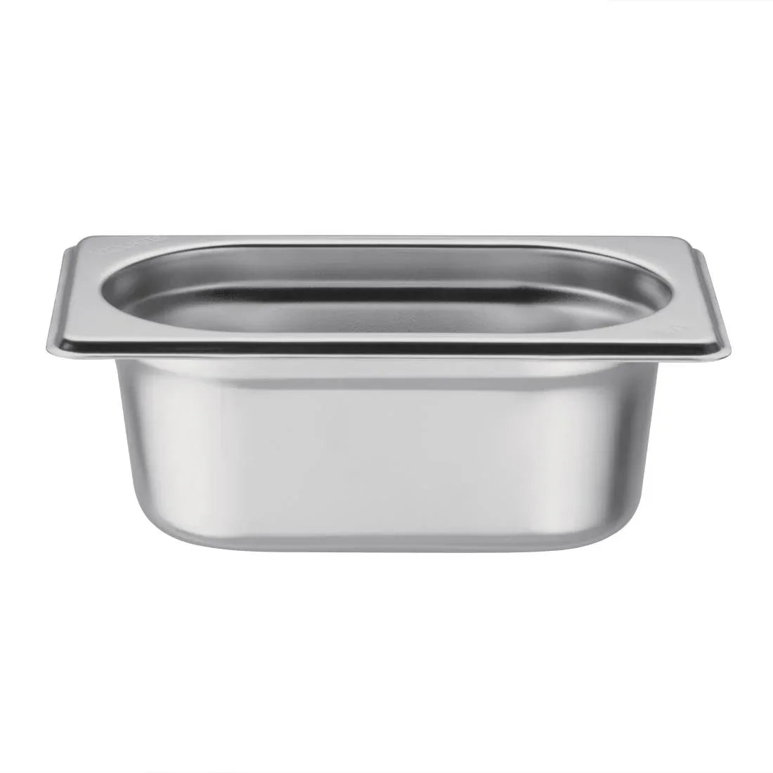 K824 Vogue Stainless Steel 1/9 Gastronorm Pan 65mm - JD Catering Equipment Solutions Ltd