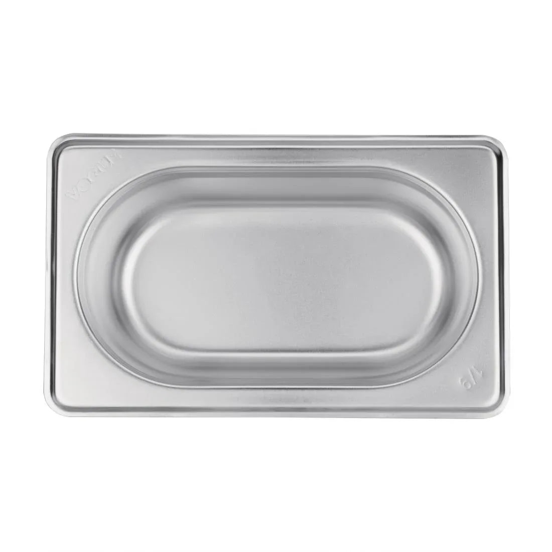 K824 Vogue Stainless Steel 1/9 Gastronorm Pan 65mm - JD Catering Equipment Solutions Ltd