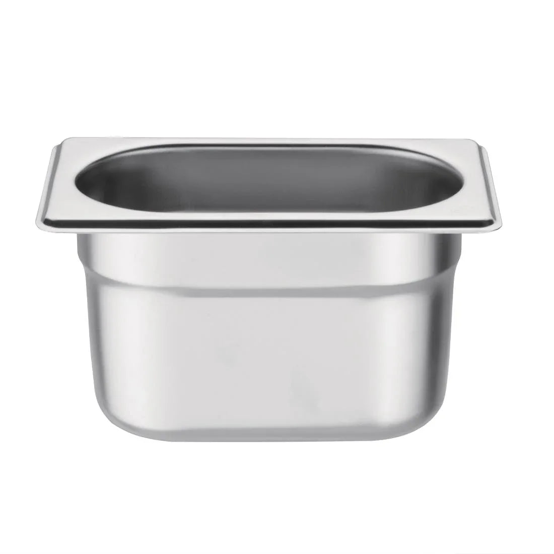 K825 Vogue Stainless Steel 1/9 Gastronorm Pan 100mm - JD Catering Equipment Solutions Ltd