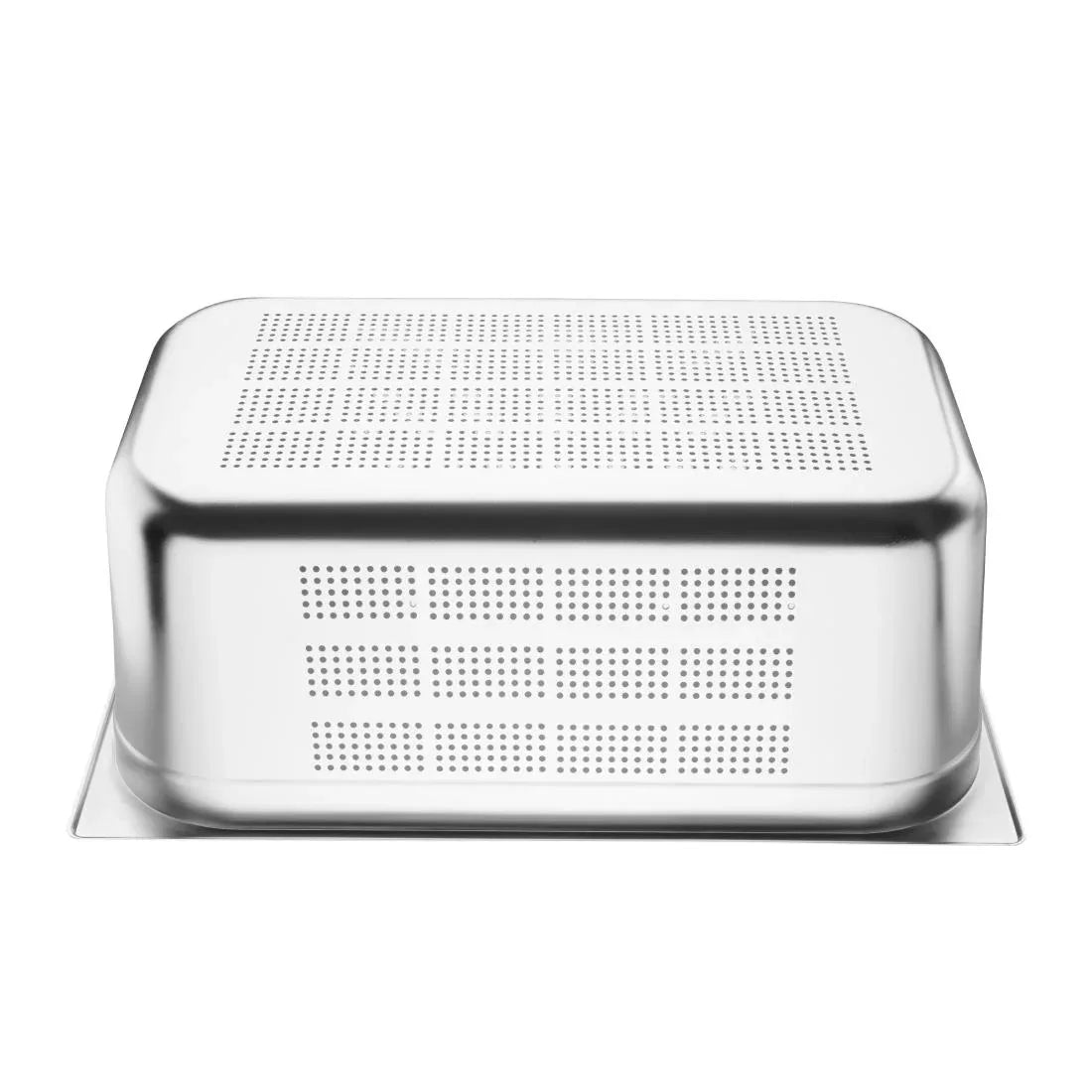 K843 Vogue Stainless Steel Perforated 1/1 Gastronorm Pan 200mm - JD Catering Equipment Solutions Ltd