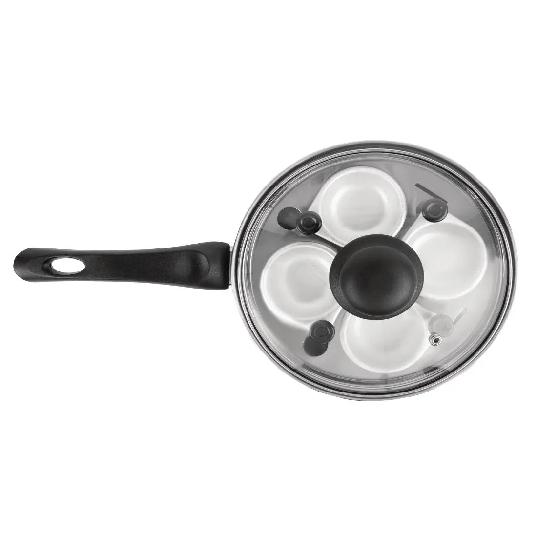 K891 Vogue Stainless Steel Egg Poacher 200mm - JD Catering Equipment Solutions Ltd