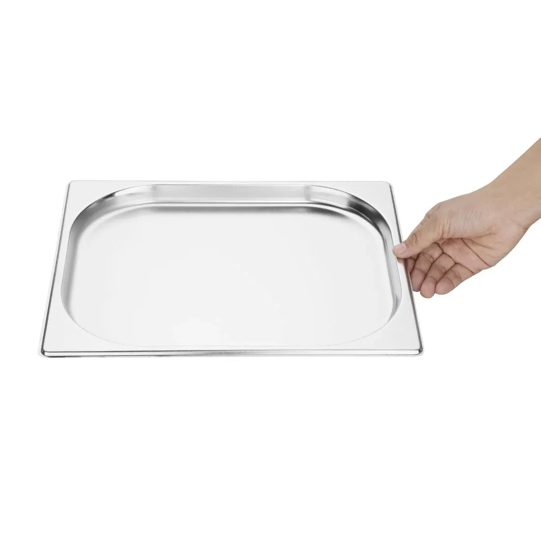 K906 Vogue Stainless Steel 1/2 Gastronorm Pan 20mm - JD Catering Equipment Solutions Ltd