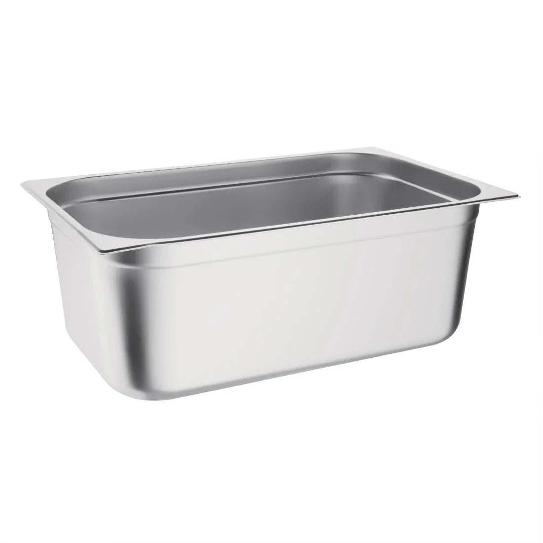 K918 Vogue Stainless Steel 1/1 Gastronorm Pan 200mm - JD Catering Equipment Solutions Ltd