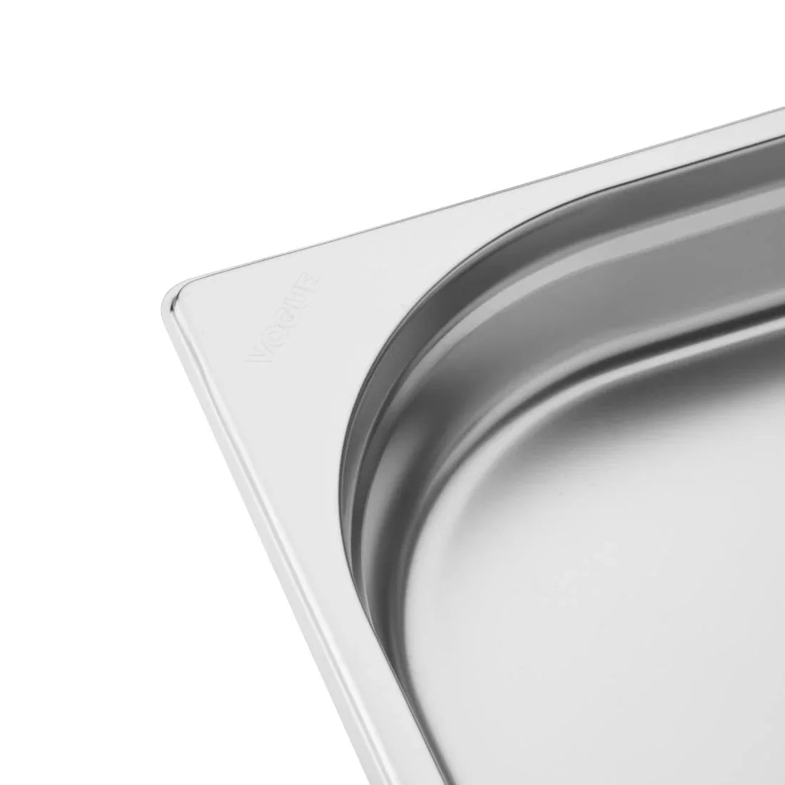 K925 Vogue Stainless Steel 1/2 Gastronorm Pan 40mm - JD Catering Equipment Solutions Ltd