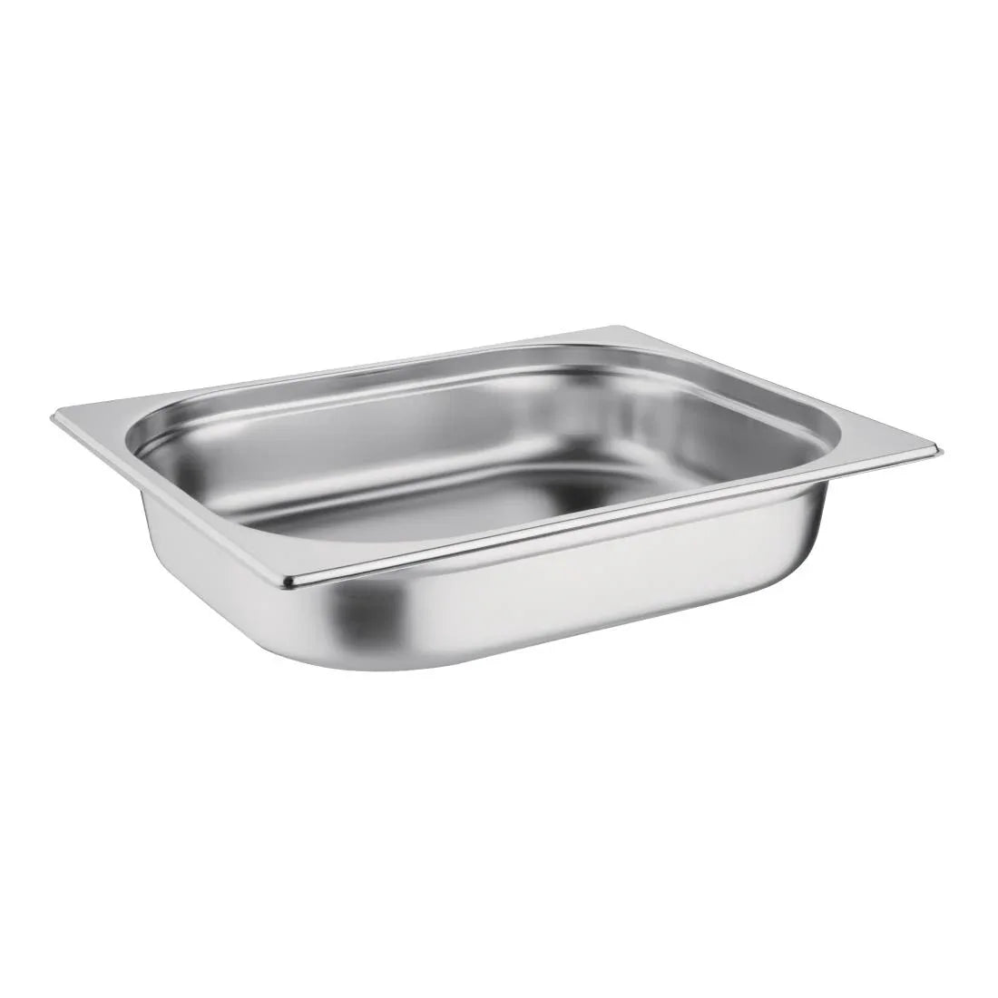 K927 Vogue Stainless Steel 1/2 Gastronorm Pan 65mm - JD Catering Equipment Solutions Ltd