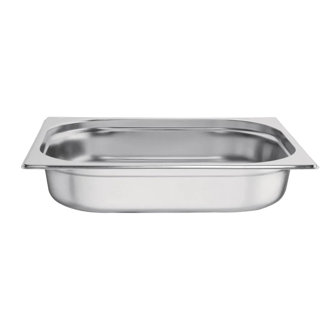 K927 Vogue Stainless Steel 1/2 Gastronorm Pan 65mm - JD Catering Equipment Solutions Ltd