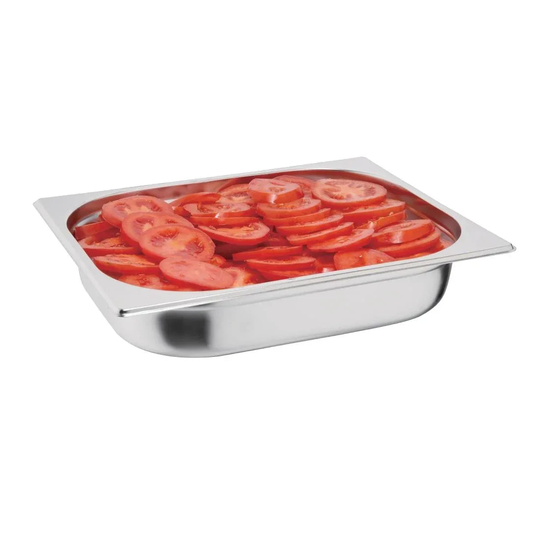 K927 Vogue Stainless Steel 1/2 Gastronorm Pan 65mm - JD Catering Equipment Solutions Ltd