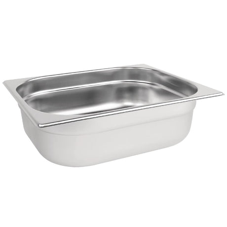 K928 Vogue Stainless Steel 1/2 Gastronorm Pan 100mm