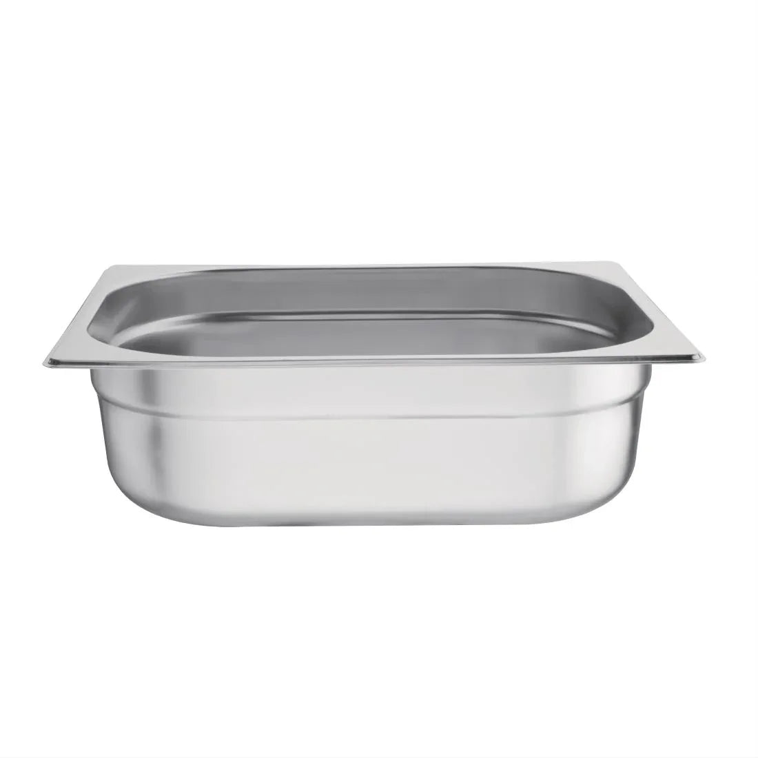 K928 Vogue Stainless Steel 1/2 Gastronorm Pan 100mm - JD Catering Equipment Solutions Ltd