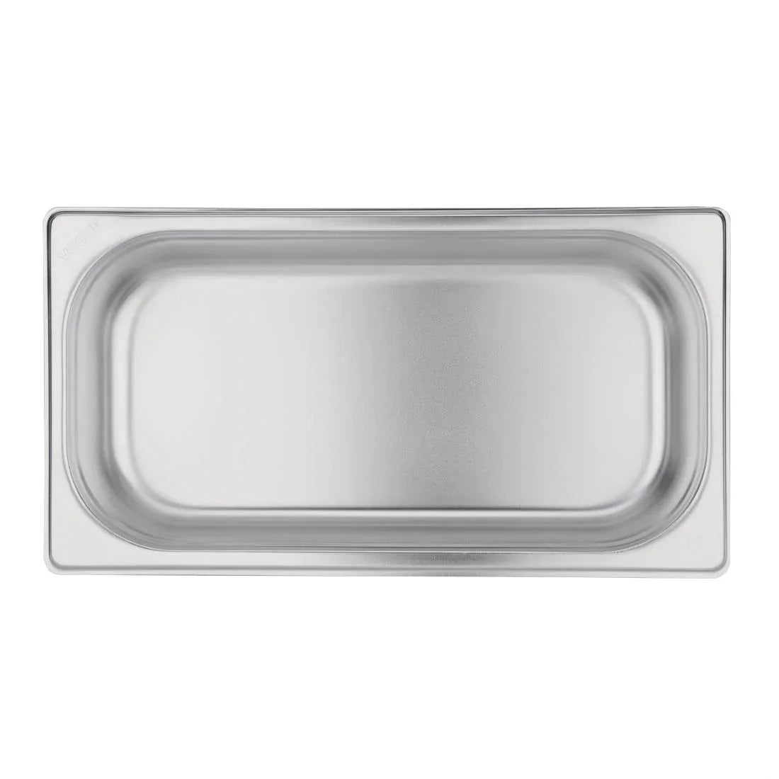 K929 Vogue Stainless Steel 1/3 Gastronorm Pan 65mm - JD Catering Equipment Solutions Ltd