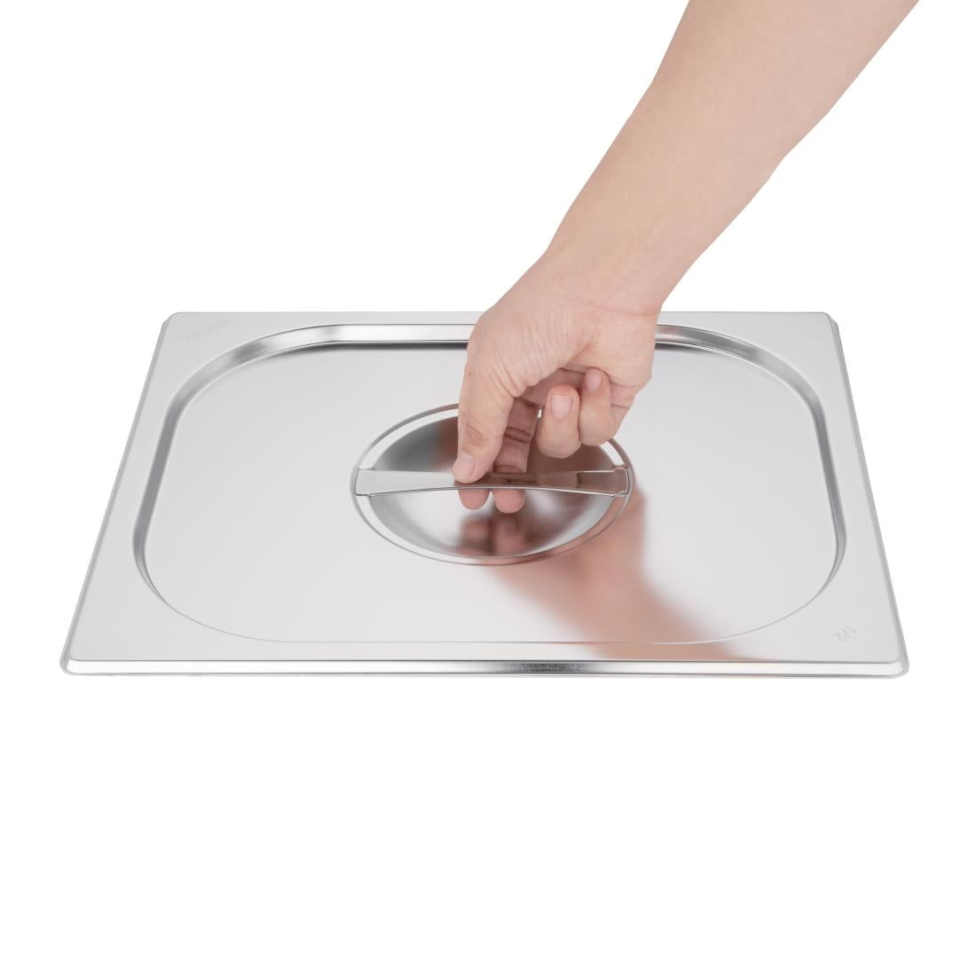 K931 Vogue Stainless Steel 1/2 Gastronorm Lid