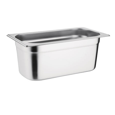 K933 Vogue Stainless Steel 1/3 Gastronorm Pan 100mm