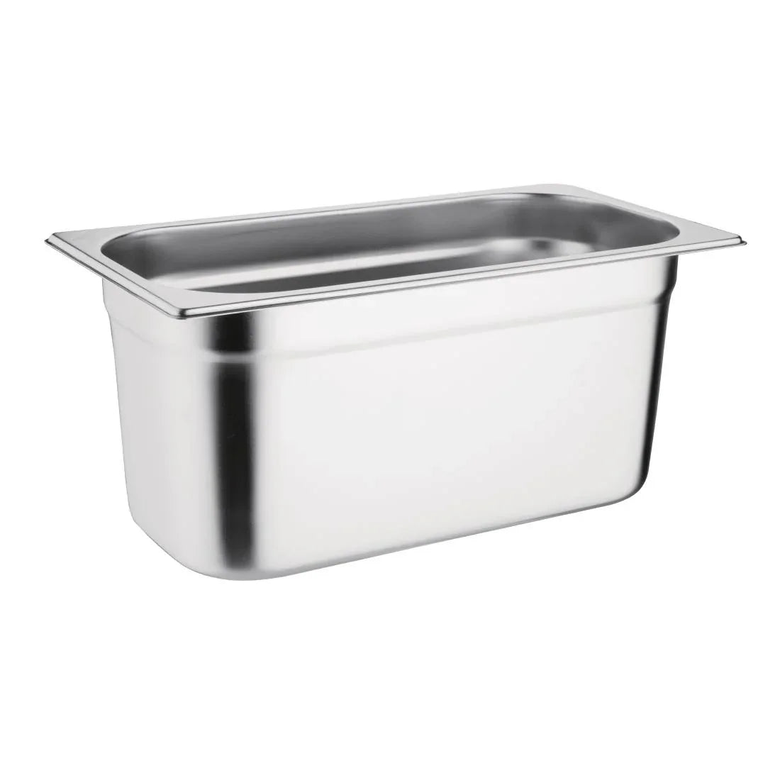 K934 Vogue Stainless Steel 1/3 Gastronorm Pan 150mm - JD Catering Equipment Solutions Ltd