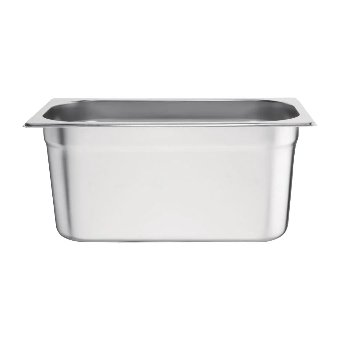 K934 Vogue Stainless Steel 1/3 Gastronorm Pan 150mm - JD Catering Equipment Solutions Ltd