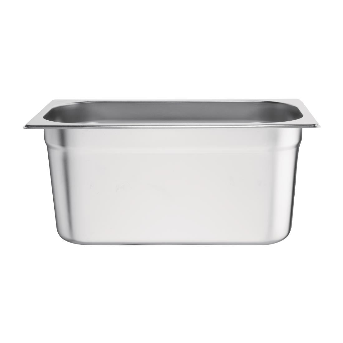 Vogue Stainless Steel 1/3 Gastronorm Pan 150mm