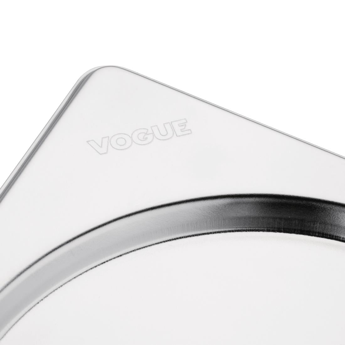 Vogue Stainless Steel 1/3 Gastronorm Lid