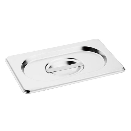 K972 Vogue Stainless Steel 1/4 Gastronorm Lid