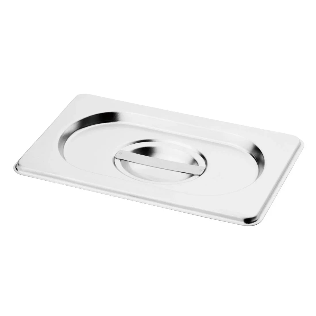 K972 Vogue Stainless Steel 1/4 Gastronorm Lid - JD Catering Equipment Solutions Ltd