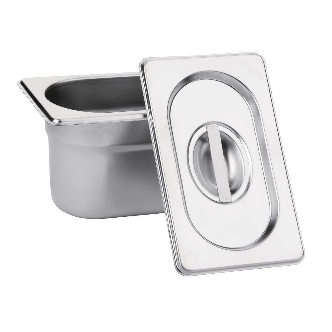 K972 Vogue Stainless Steel 1/4 Gastronorm Lid