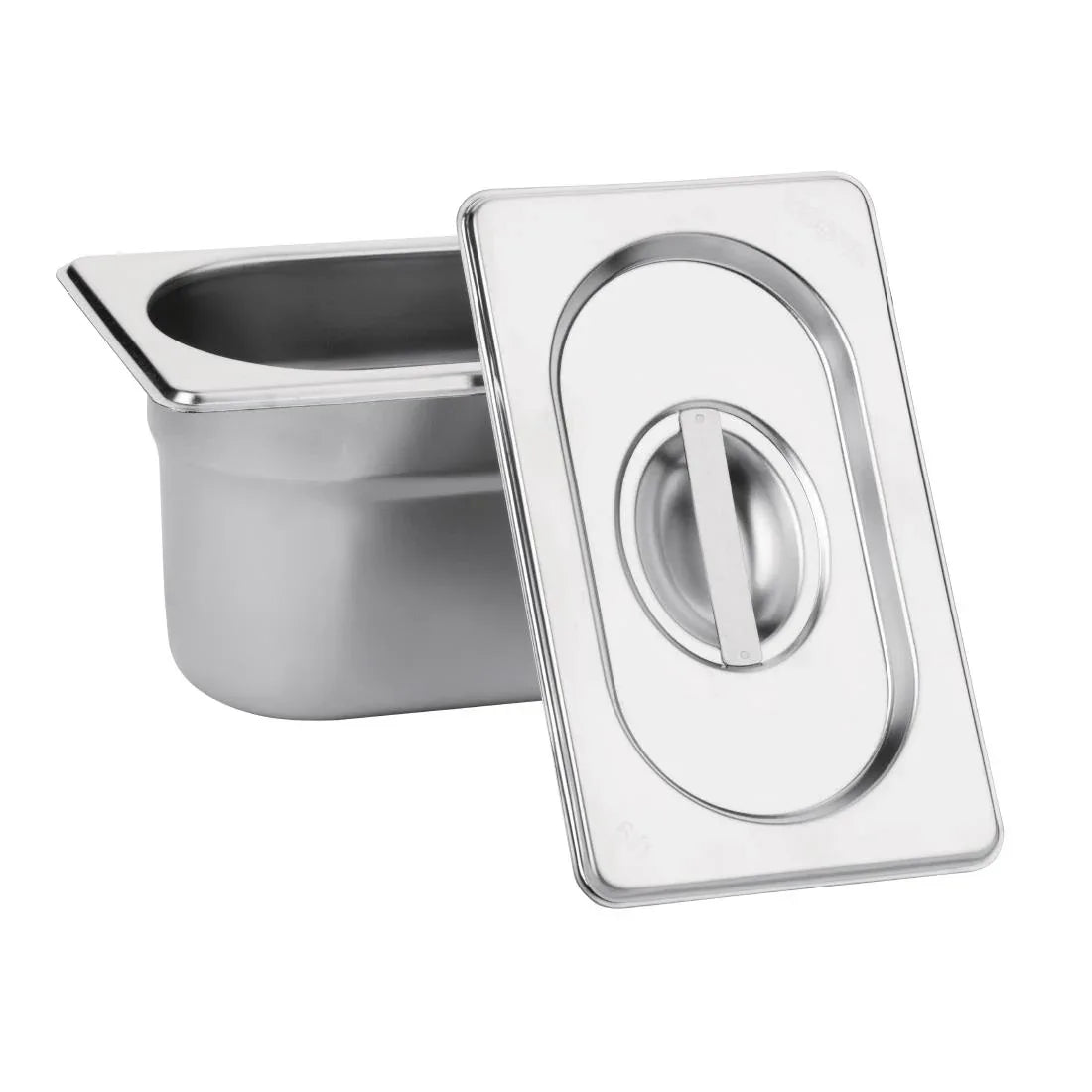 K972 Vogue Stainless Steel 1/4 Gastronorm Lid - JD Catering Equipment Solutions Ltd