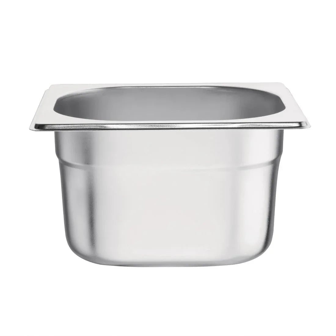 K991 Vogue Stainless Steel 1/6 Gastronorm Pan 100mm - JD Catering Equipment Solutions Ltd