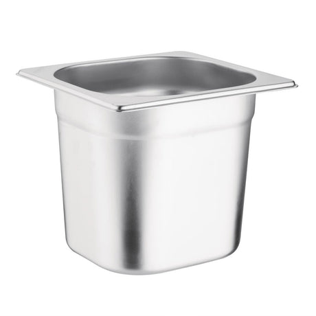 K992 Vogue Stainless Steel 1/6 Gastronorm Pan 150mm