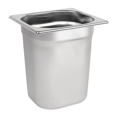K995 Vogue Stainless Steel 1/6 Gastronorm Pan 200mm