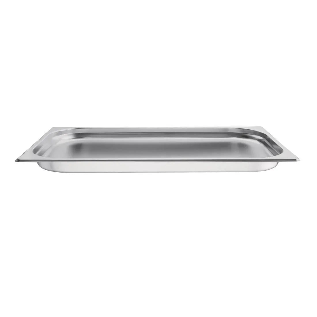 K998 Vogue Stainless Steel 1/1 Gastronorm Pan 20mm - JD Catering Equipment Solutions Ltd