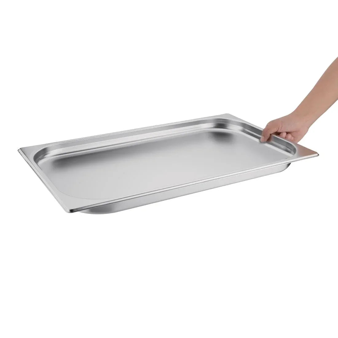 K998 Vogue Stainless Steel 1/1 Gastronorm Pan 20mm - JD Catering Equipment Solutions Ltd