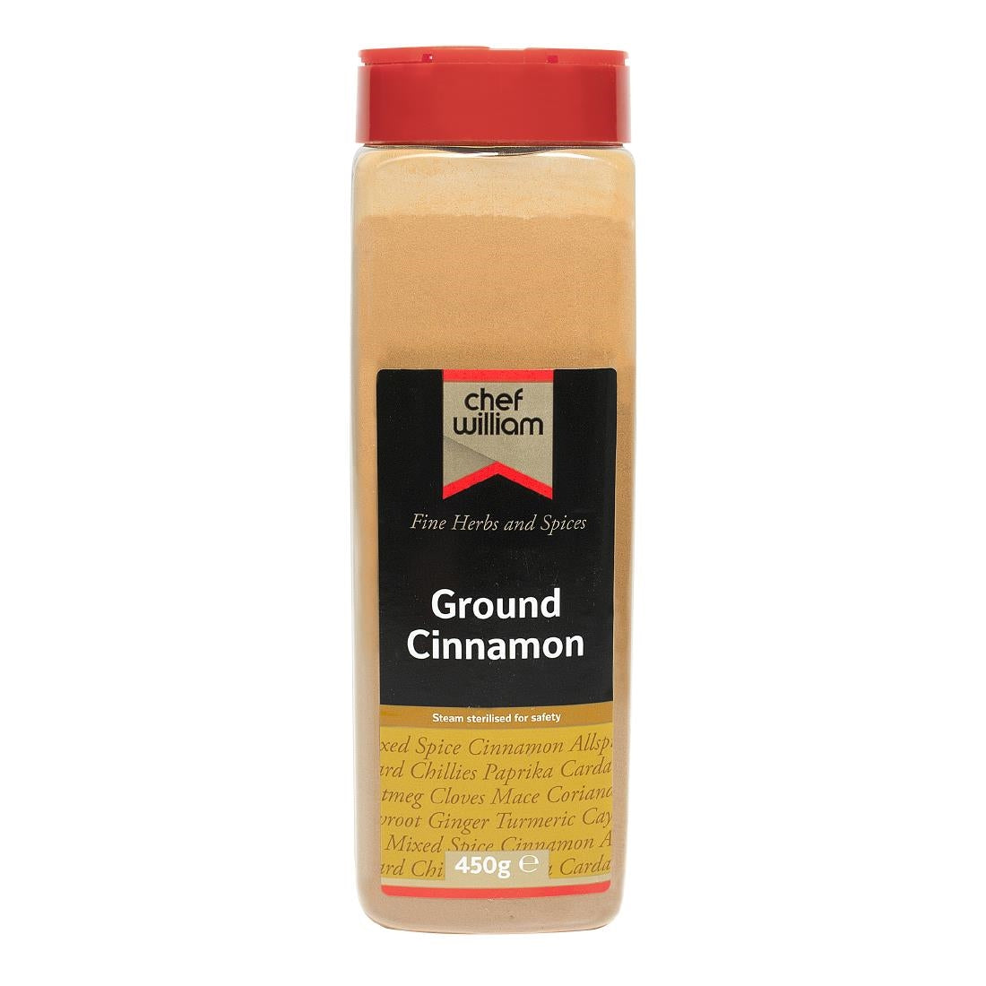 KA023 Chef William Ground Cinnamon 450g