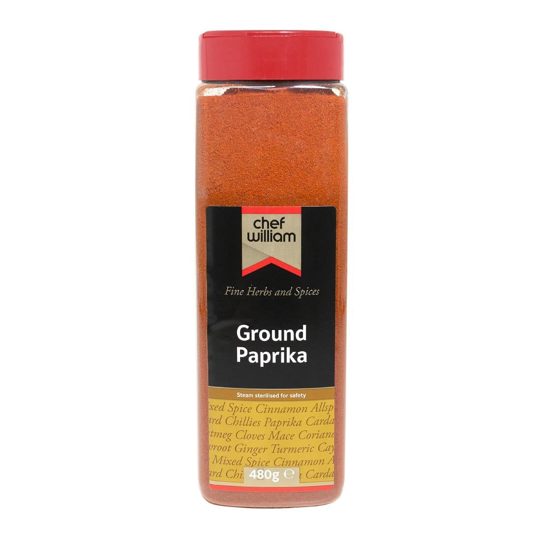 KA027 Chef William Ground Paprika 480g