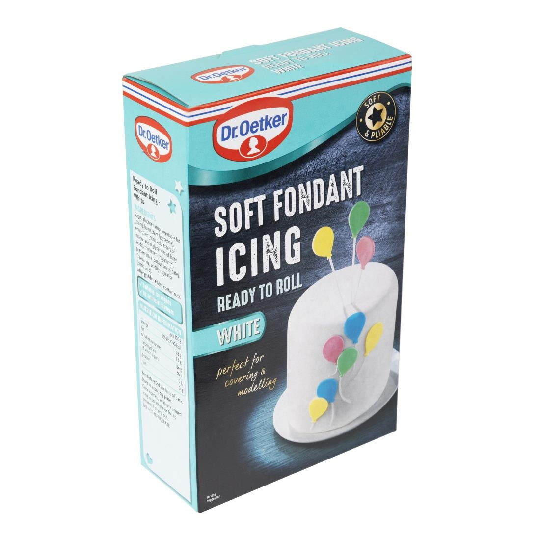 KA083 Dr. Oetker Soft Fondant White Icing Ready to Roll 1kg
