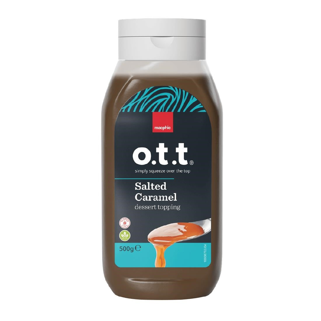 KA103 Macphie O.T.T Salted Caramel Topping 500g