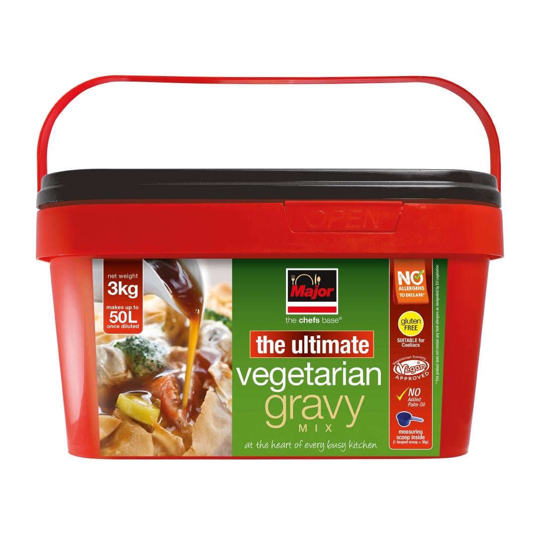 KA123 Major The Ultimate Vegetarian Gravy Mix 3kg