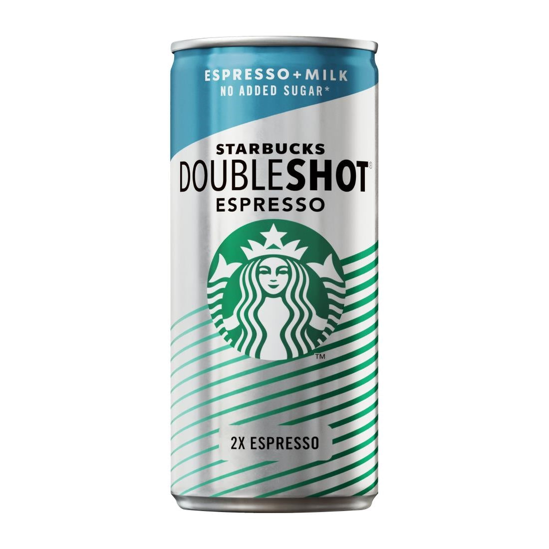 KA191 Starbucks Double Shot Espresso Iced Coffee No Added Sugar Cans 200ml (Pack of 12)