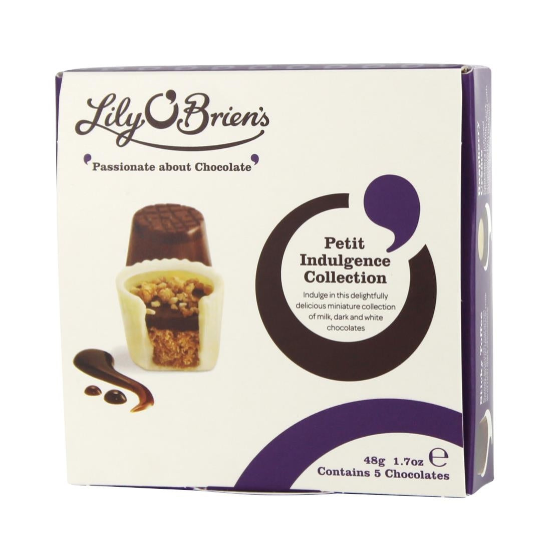 KA202 Lily O'Brien's Petit Indulgence Collection 48g (Case of 8 Boxes)