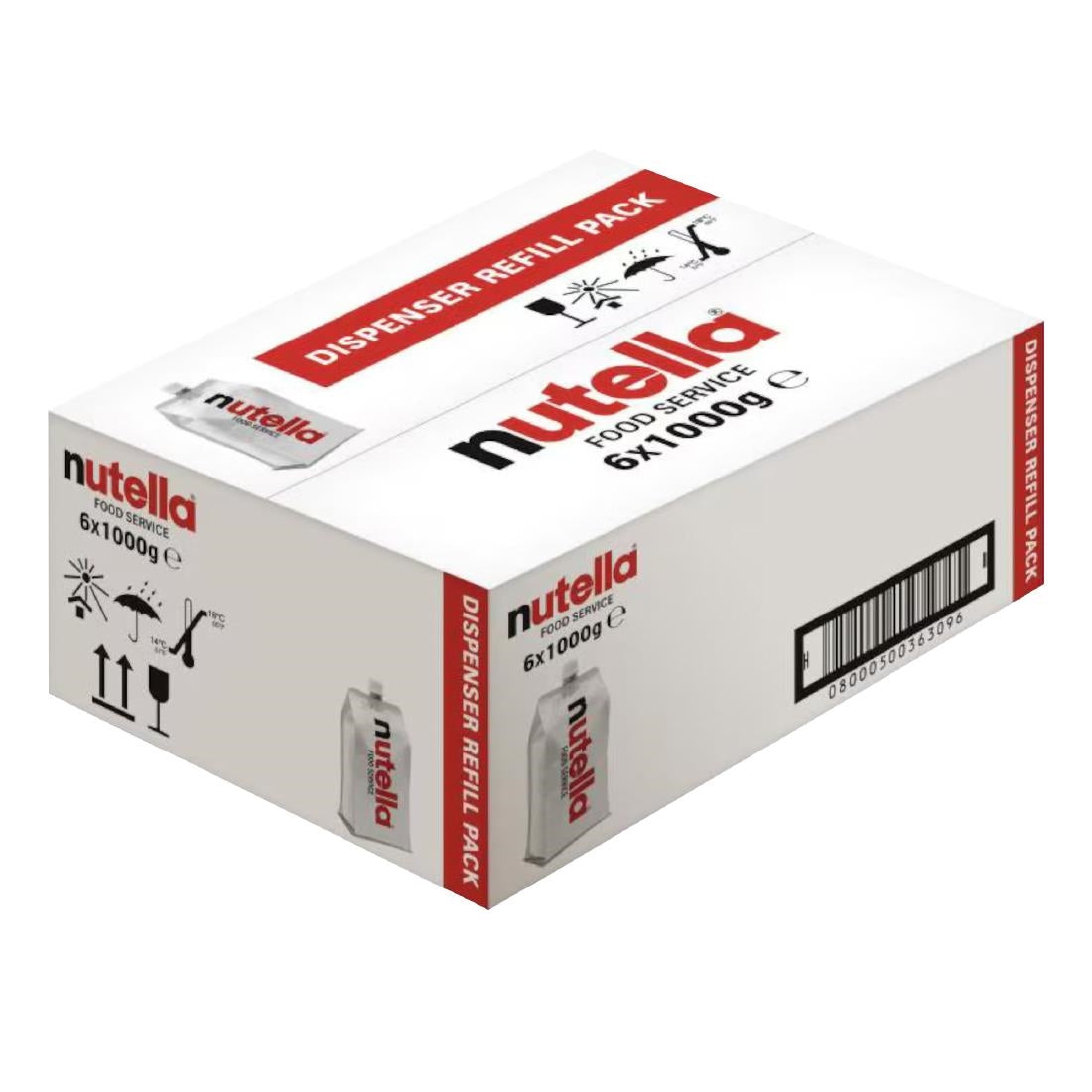 KA219 Nutella Refill Cartridges 1kg (6 Pack)