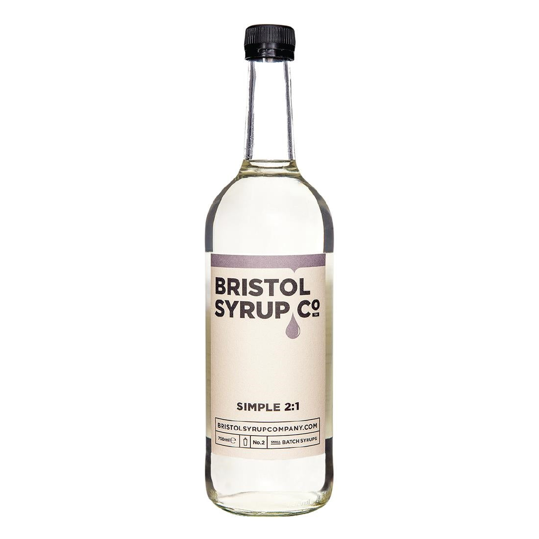 KA221 Bristol Syrup Co. No.2 Simple Syrup 2:1 750ml