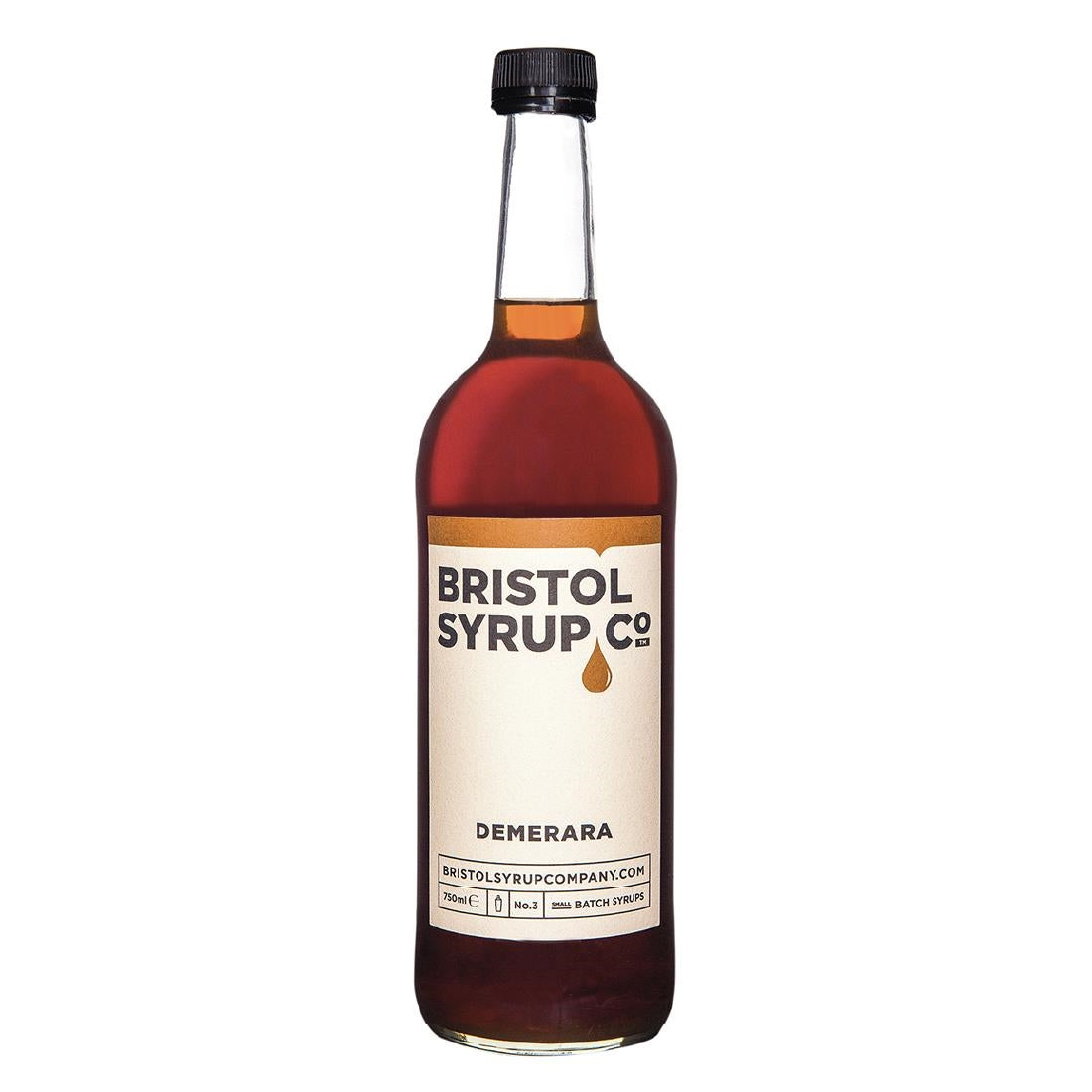 KA222 Bristol Syrup Co. No.3 Demerara Syrup 750ml