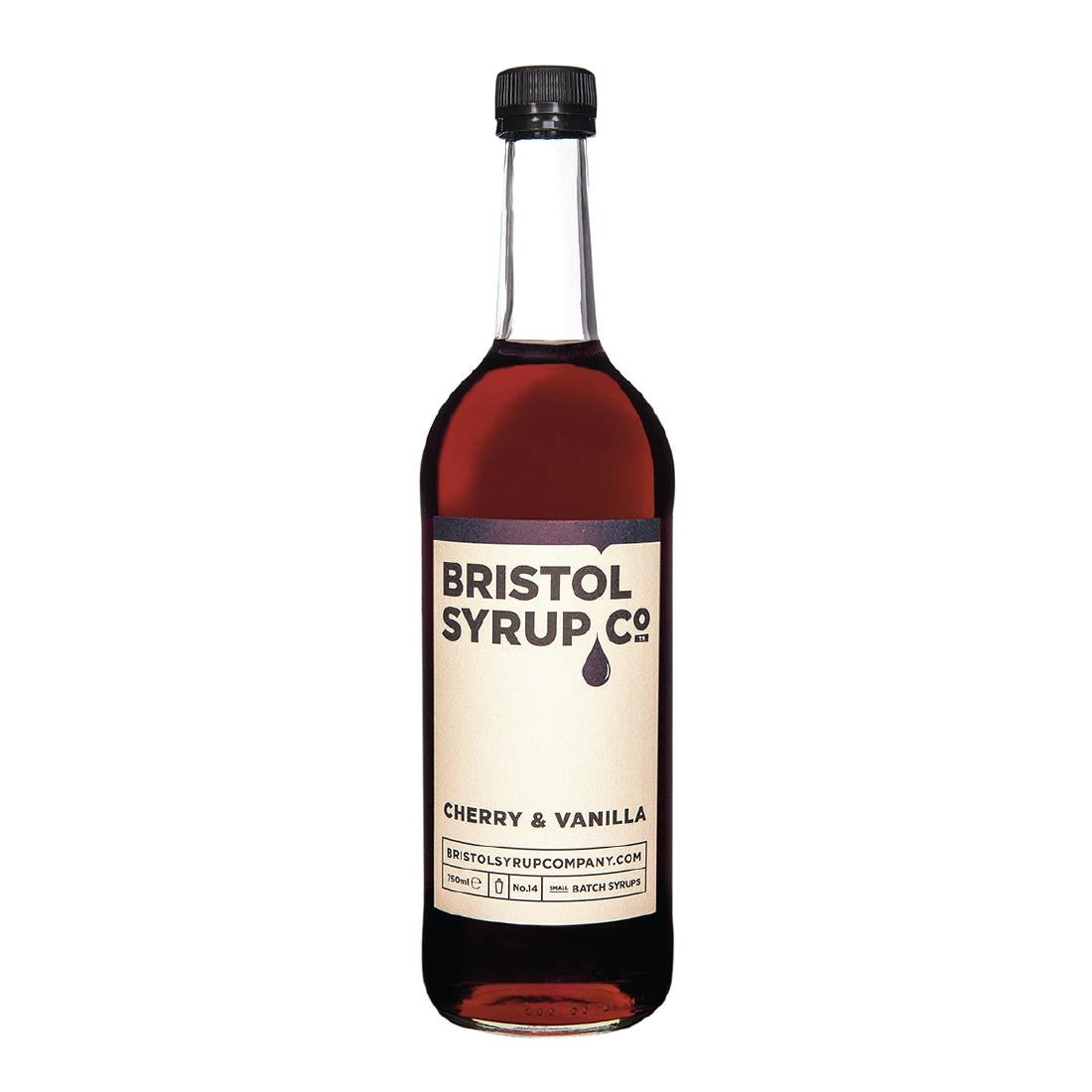 KA232 Bristol Syrup Co. No.14 Cherry & Vanilla Syrup 750ml