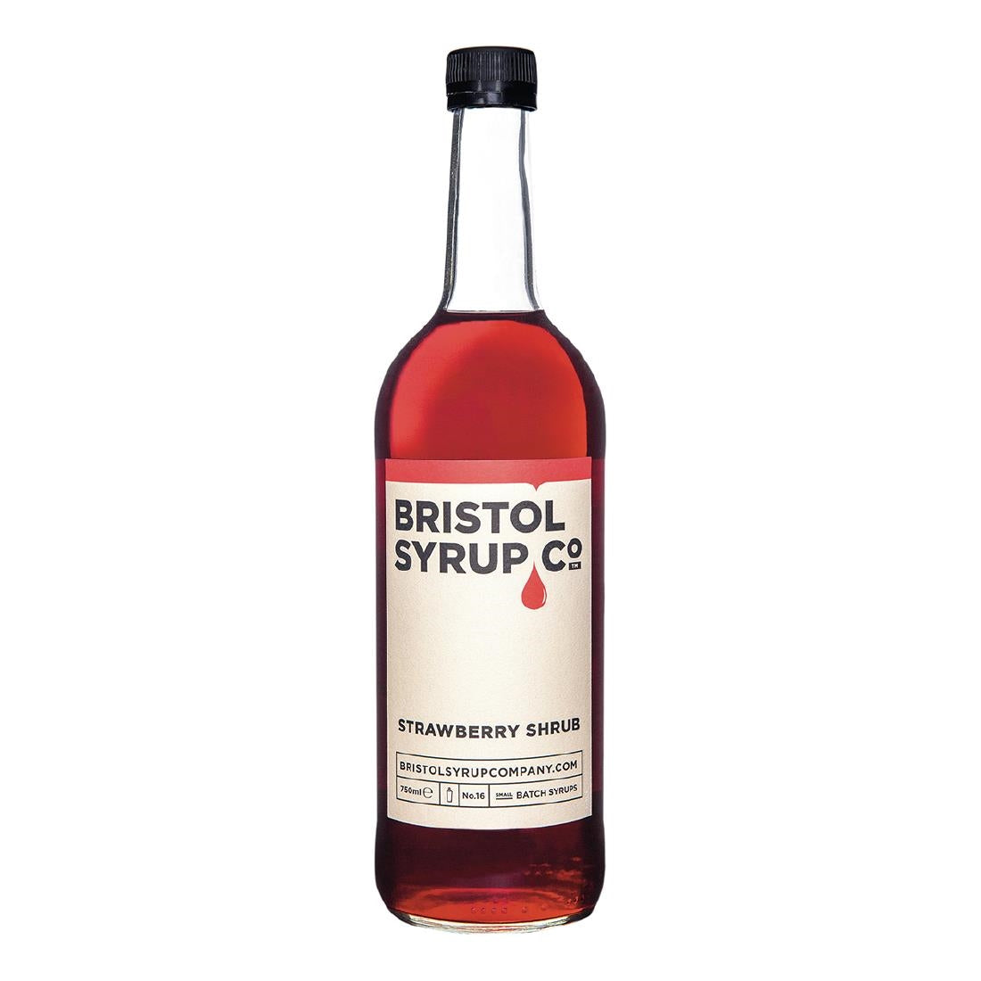 KA234 Bristol Syrup Co. No.16 Strawberry Shrub 750ml