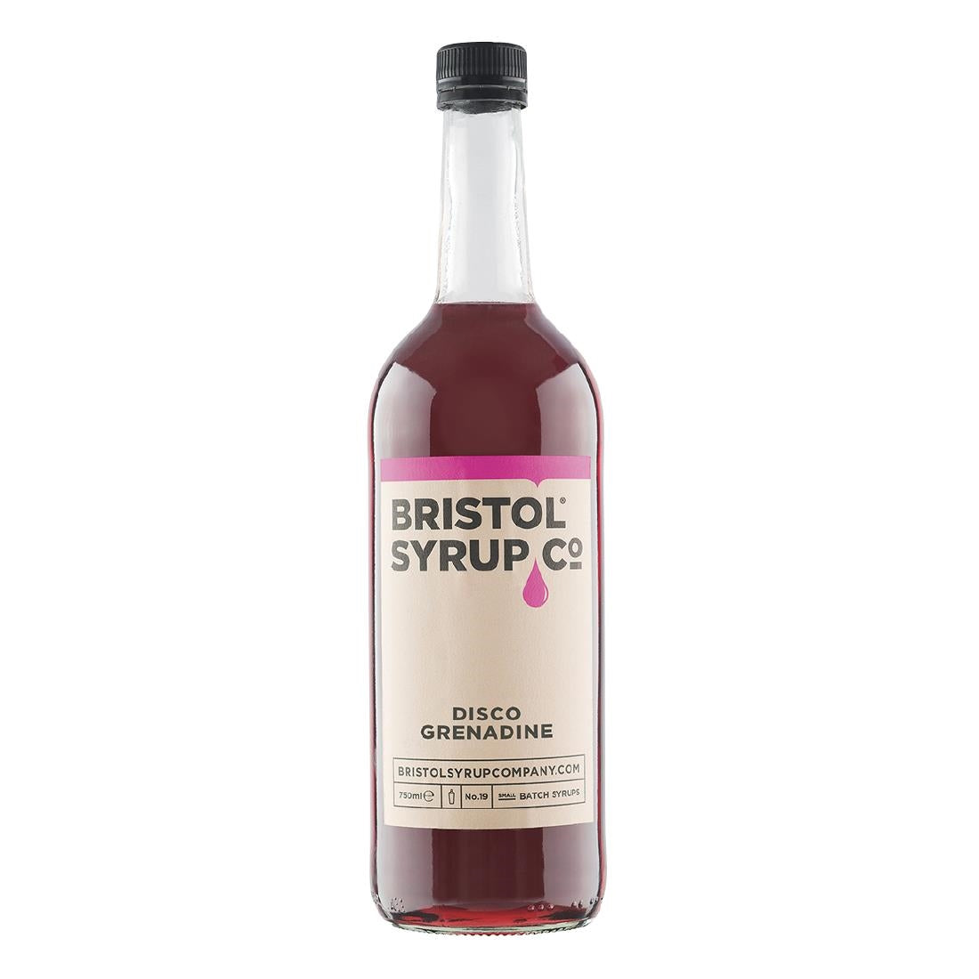 KA237 Bristol Syrup Co. No.19 Disco Grenadine Syrup 750ml