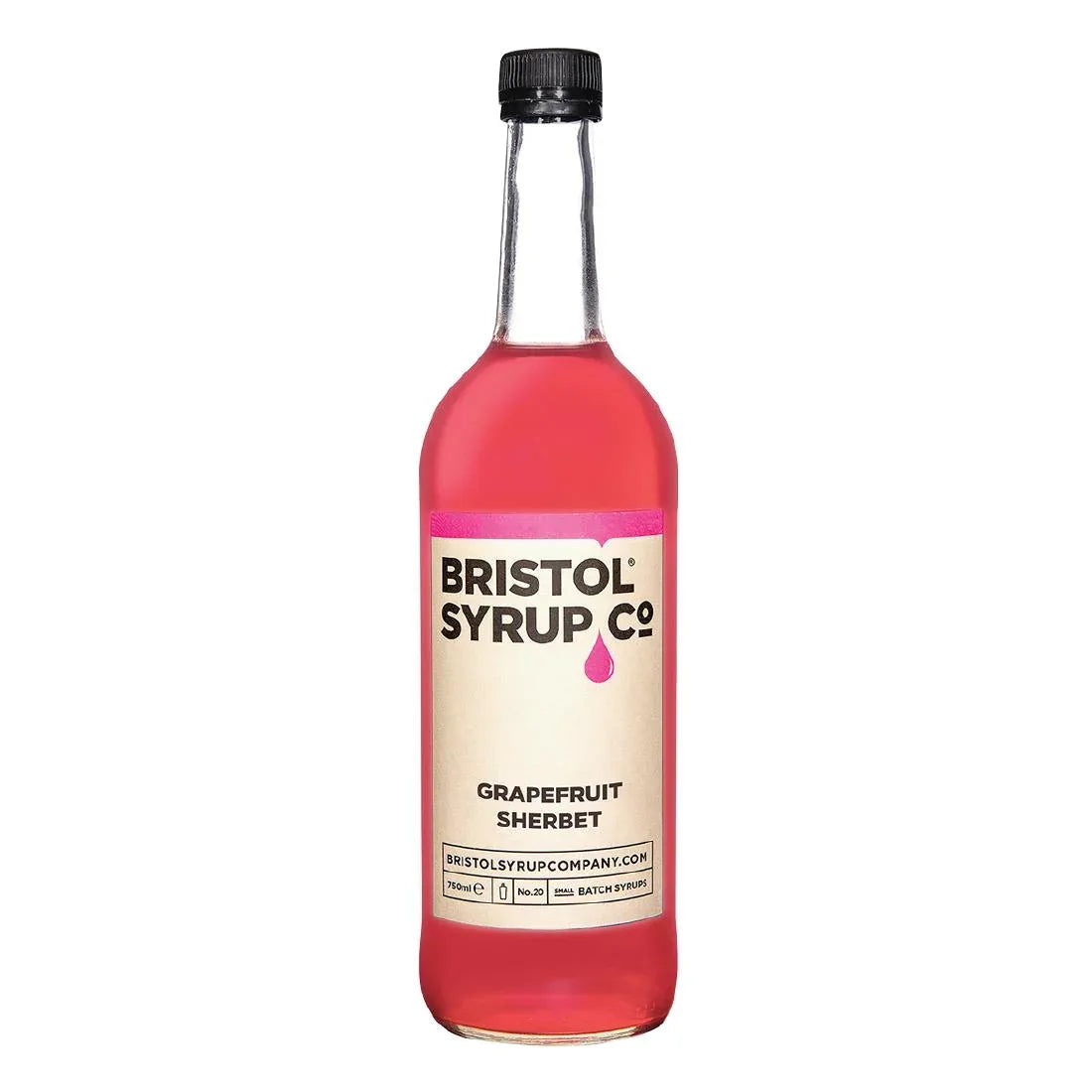 KA238 Bristol Syrup Co. No.20 Grapefruit Sherbet Syrup 750ml