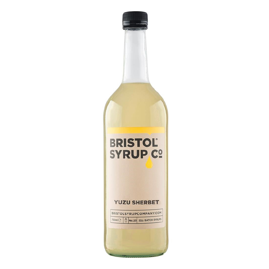 KA241 Bristol Syrup Co. No.23 Yuzu Sherbet Syrup 750ml