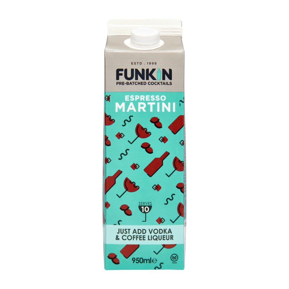 KA268 Funkin Espresso Martini Mixer 1Ltr