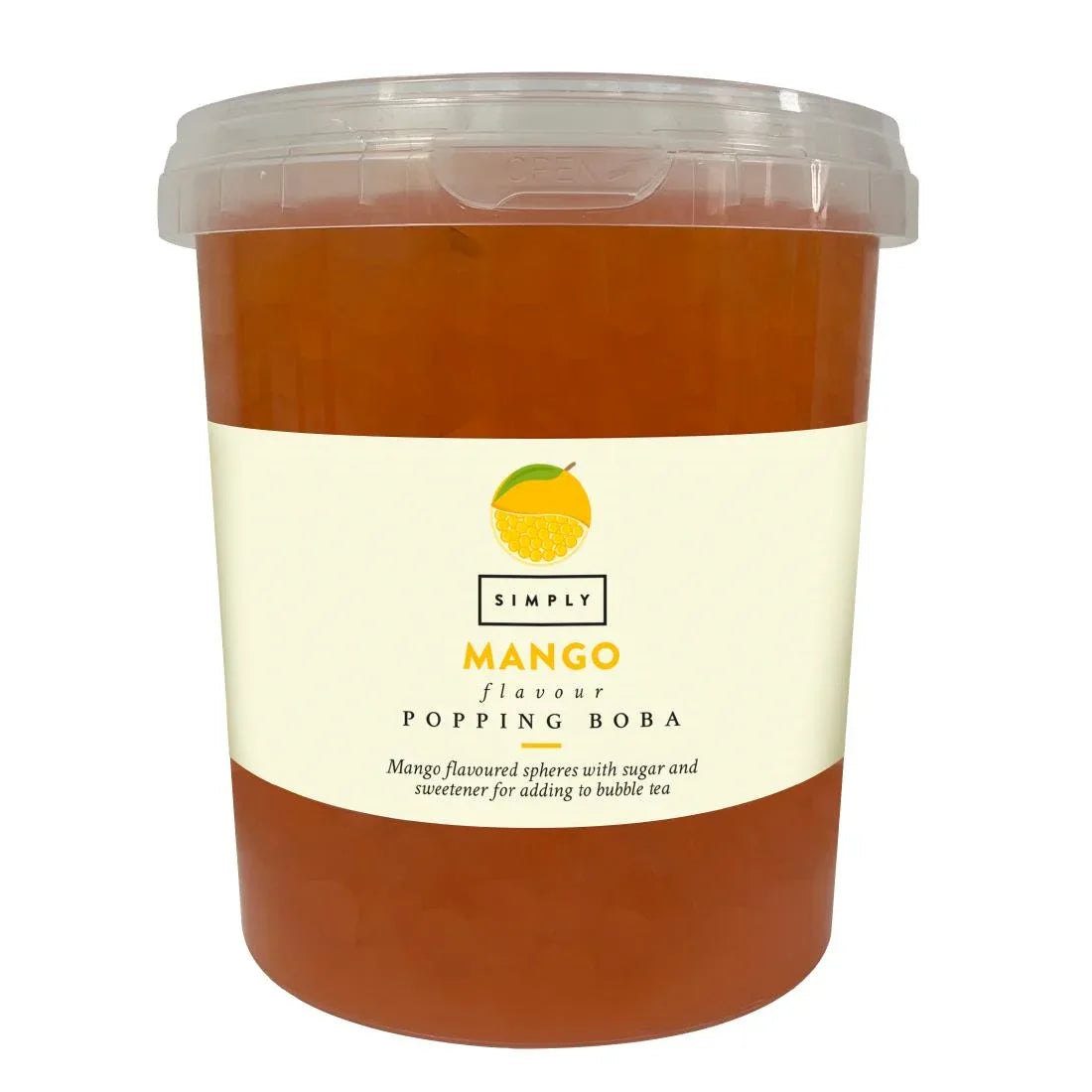KA371 Simply Mango Popping Boba 870g