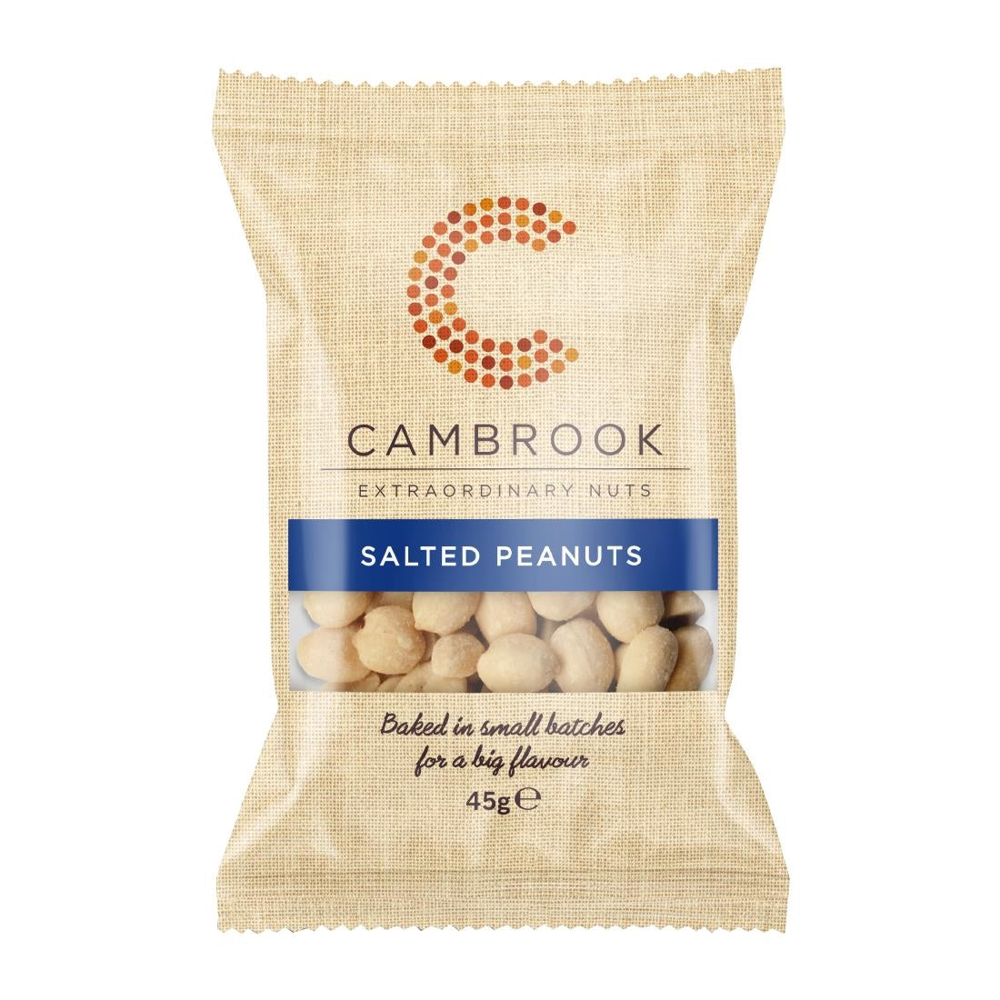 KA481 Cambrook Baked Salted Peanuts Snack Pack 45g (Pack of 24)