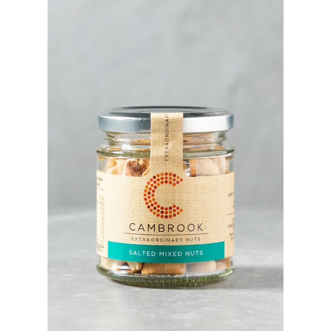 KA488 Cambrook Baked Salted Classic Mixed Nuts Glass Jar 95g (Pack of 15)