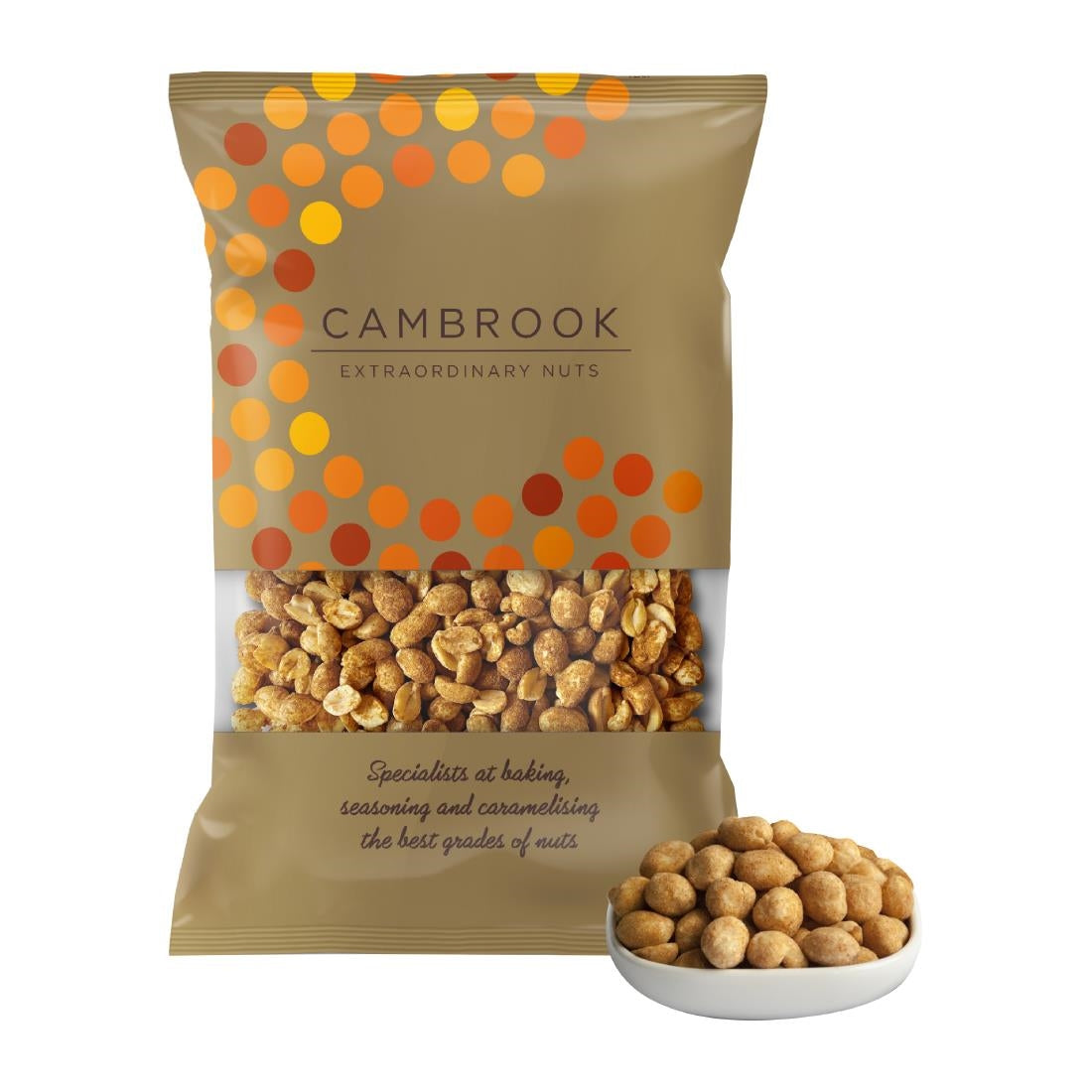 KA492 Cambrook Dry Roasted Peanuts Bulk Pack 1kg